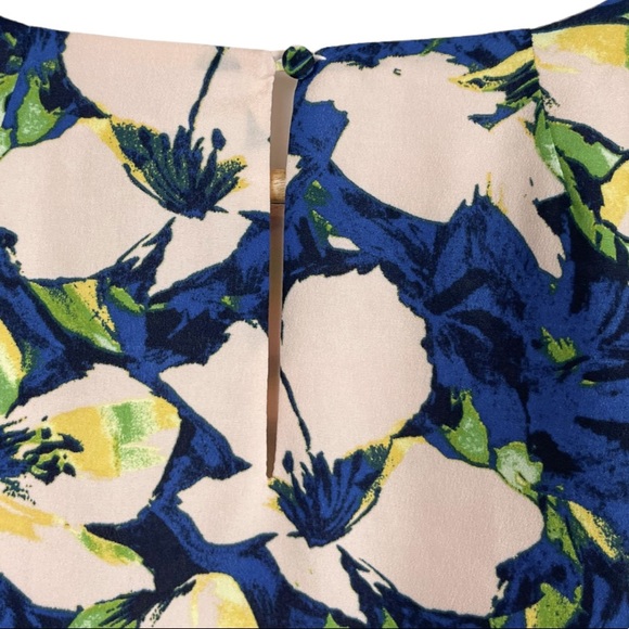 J.Crew Factory Floral Gallery Shift Dress Size 2P - Picture 5 of 9